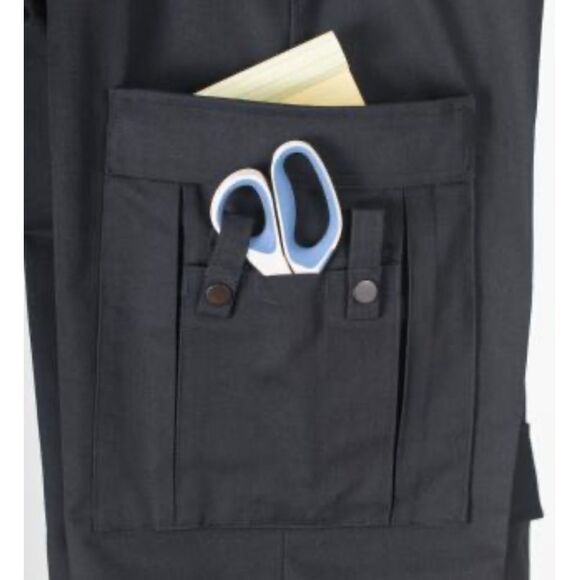 Spiewak ~ Black Cargo Pants ~ size 28 ~ Poly/Cotton Blend - Picture 9 of 16